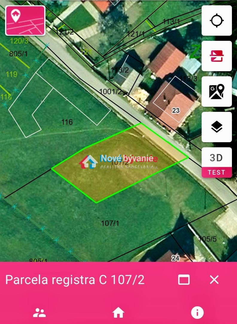 Pozemok Zálesie (Pieniny)