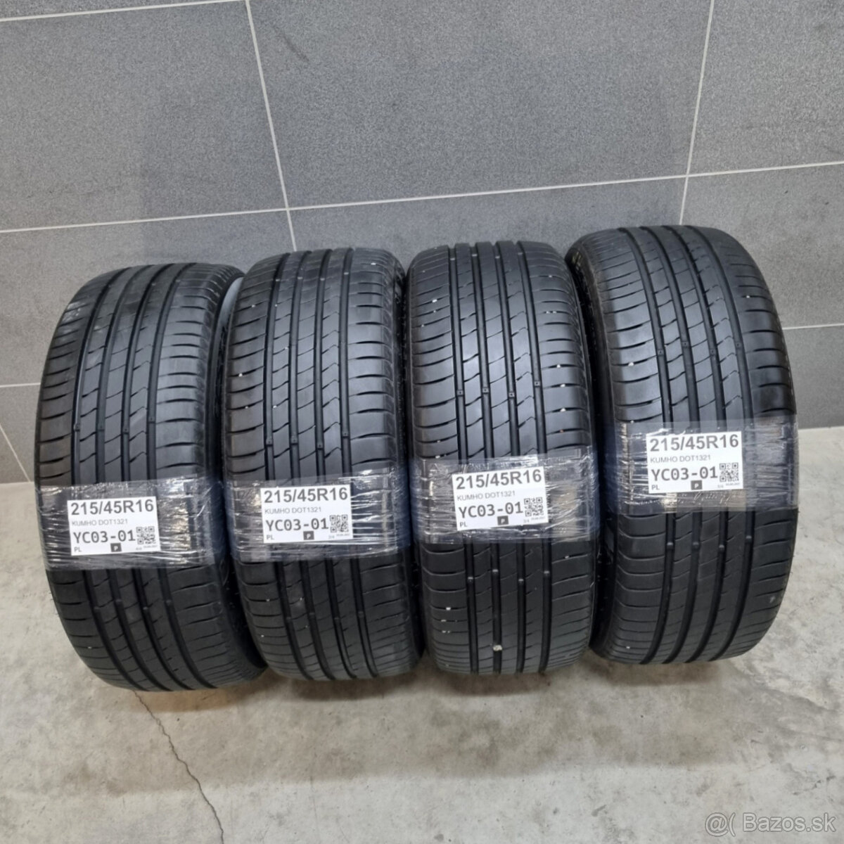 Letné pneumatiky 215/45 R16 KUMHO