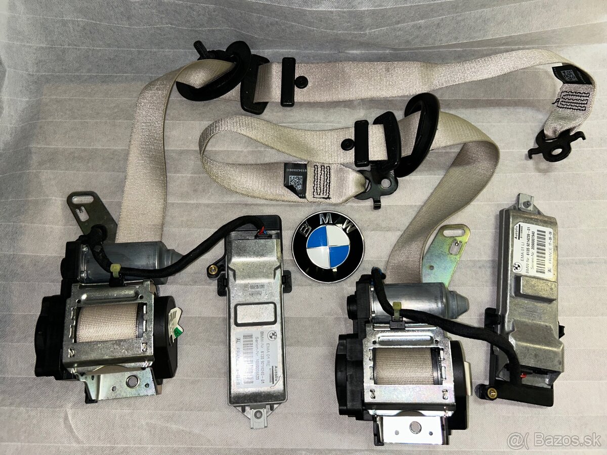 BMW 7 F01 ,PREDNÉ BEZPEČNOSTNÉ PÁSY