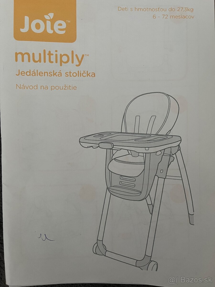 Detská stolička Jole Multiplay
