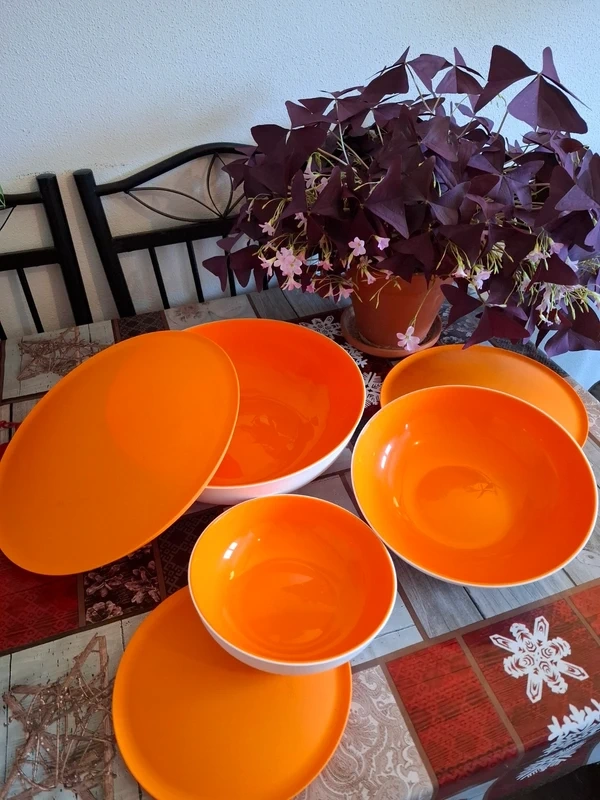 Allegra set 3 misiek - pomarančová od Tupperware