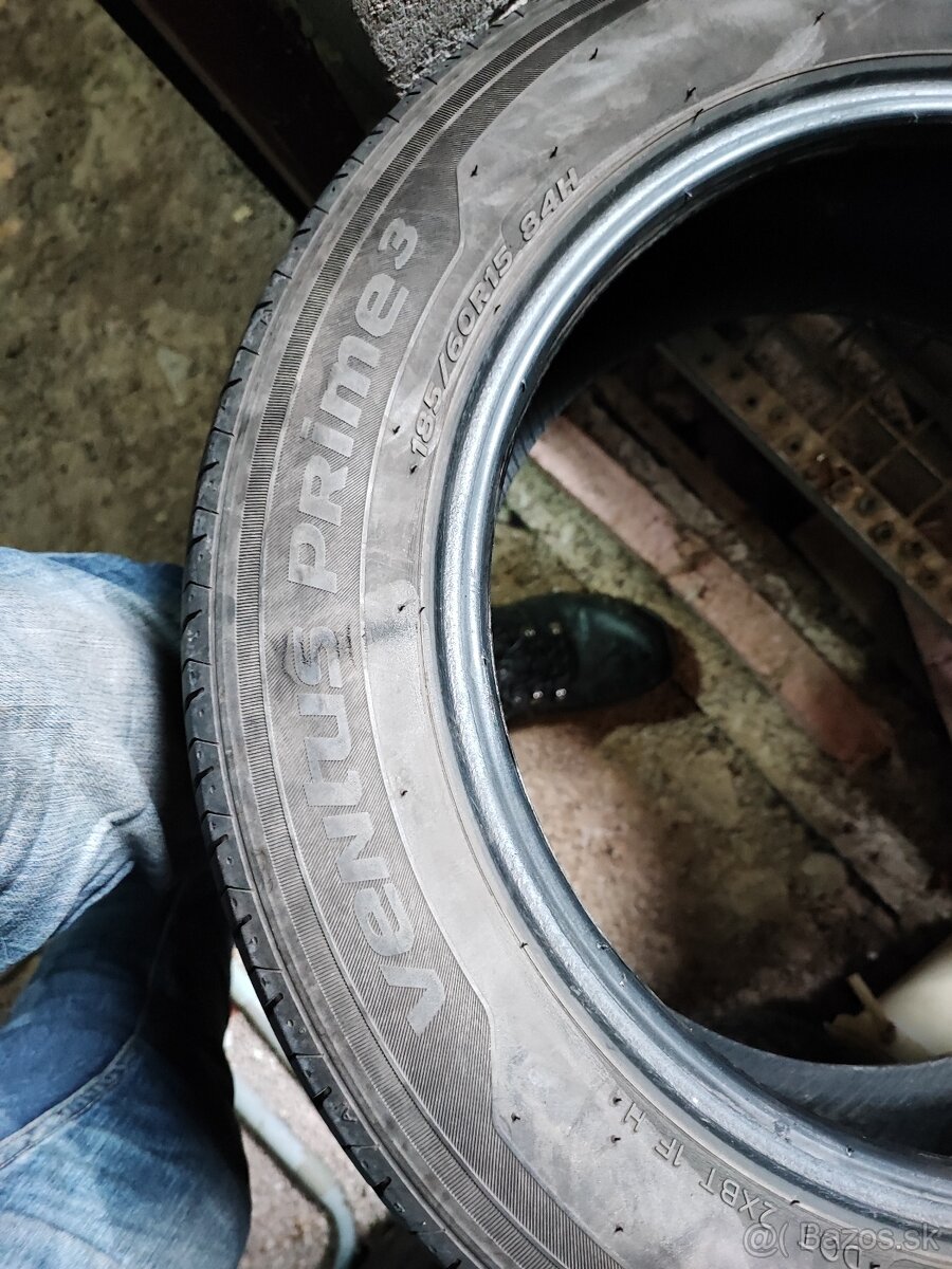 predám letné pneu Hankook 185/60 R15 84H