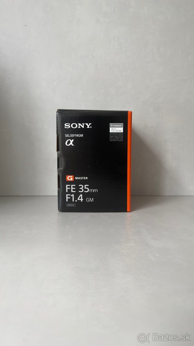 Sony FE 35mm F1.4
