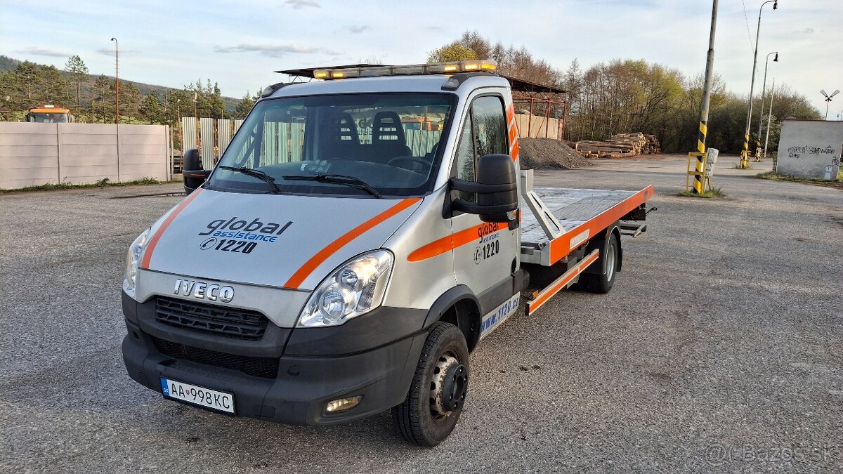 Odťahovka iveco daily 70c17 plošina