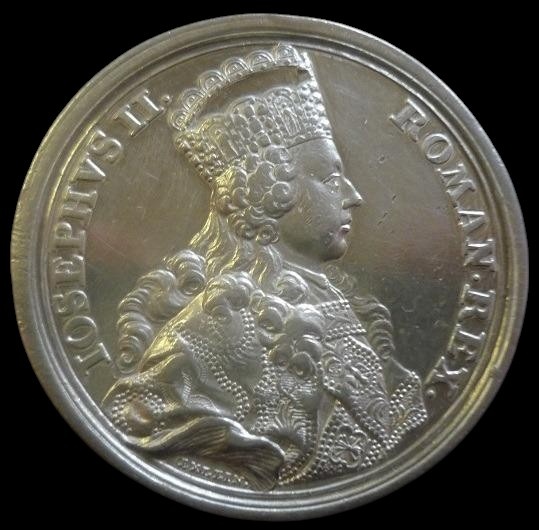 Josef II. Ag.korunovačná medaile 1764