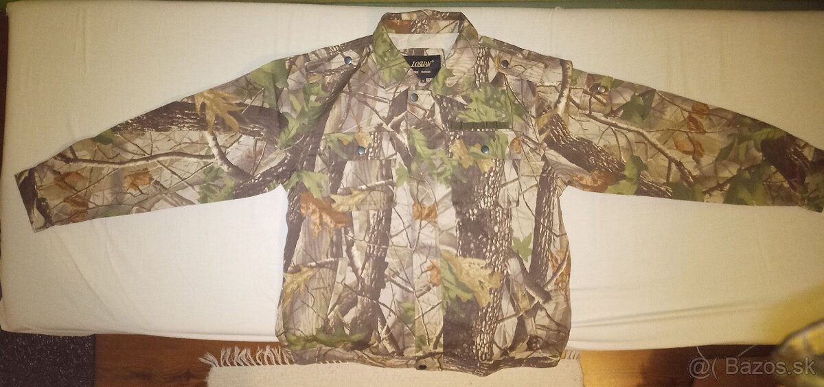 Bunda / Blúza maskáčová les LOSHAN camouflage realtree