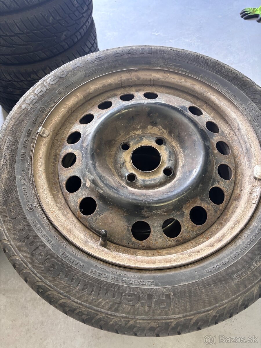 4xpneu+disky 5x110 185/60R15