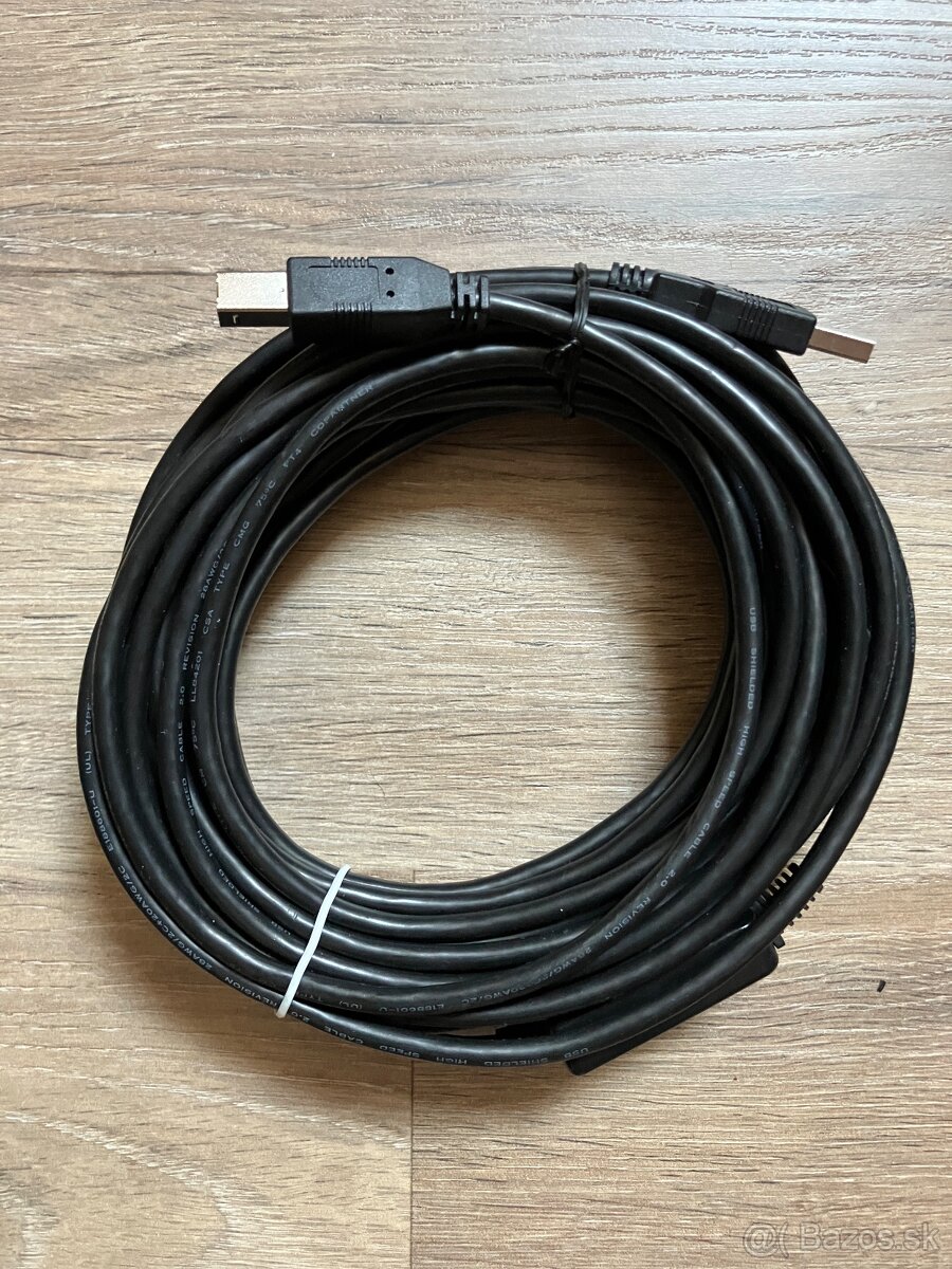 10m USB A-B kabel