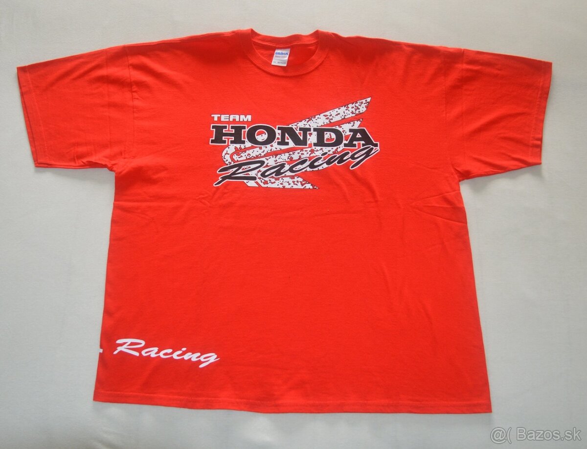Honda kvalitné tričko červené