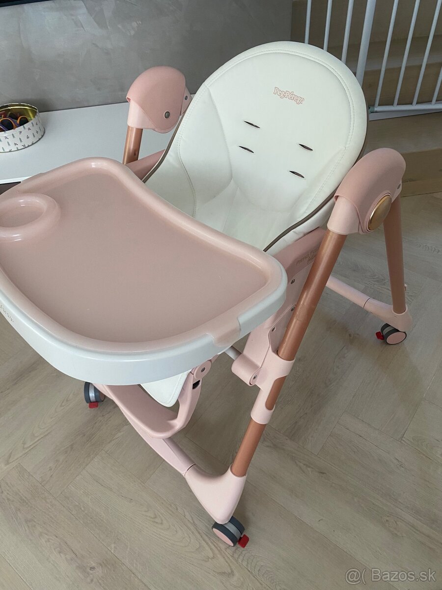 Detska jedalenska stolička Peg Perego Prima Pappa follow me