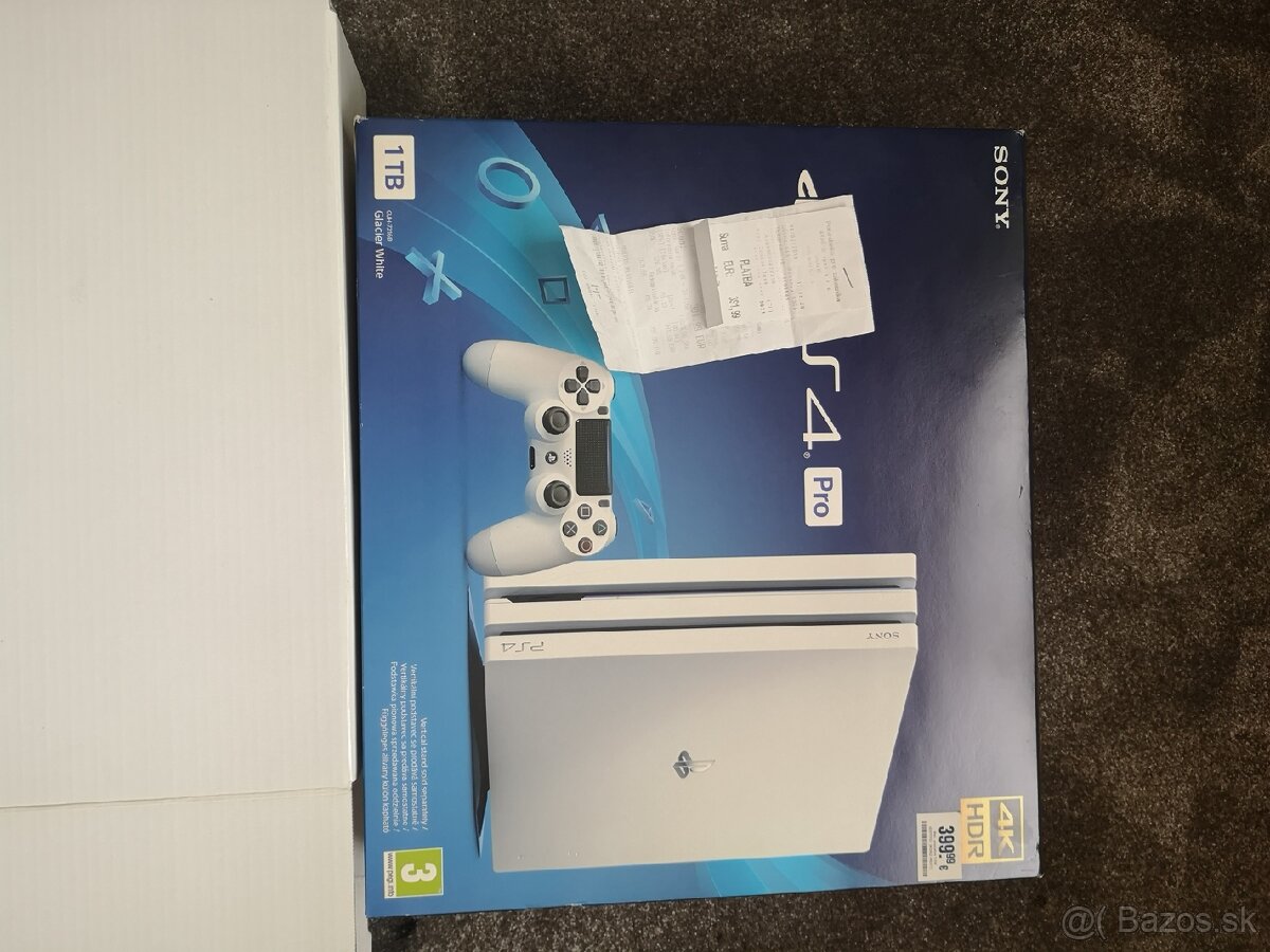 Predám ps4 white 1TB