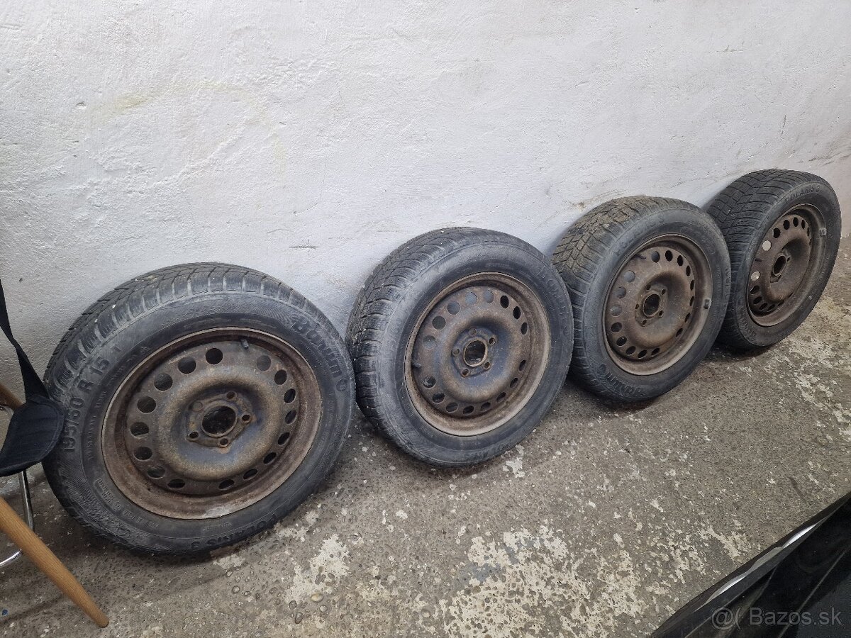 Plechové disky 15" 5x110 OPEL ASTRA G