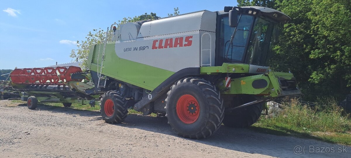 Claas Lexion 550 + Vario 660