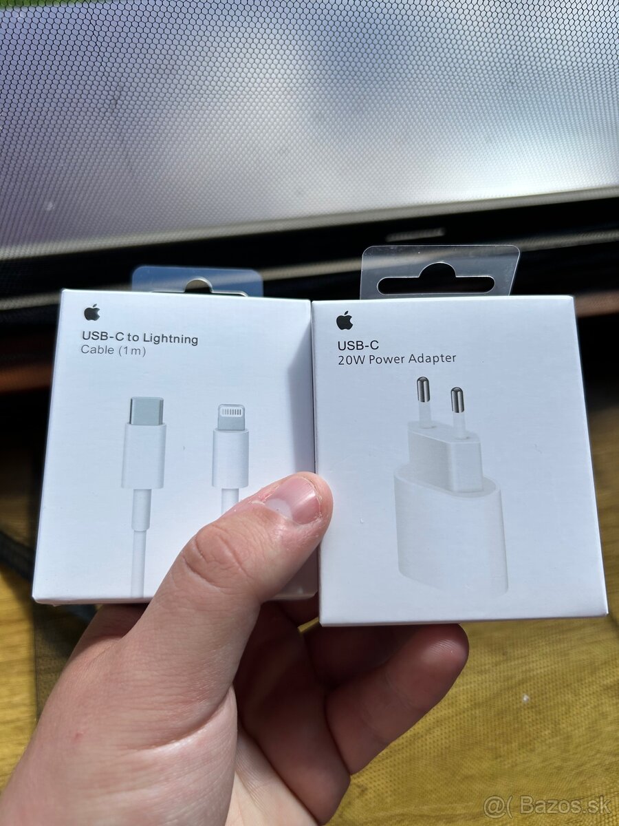 sada apple adaptér 20w usb c+kábel c to lighting