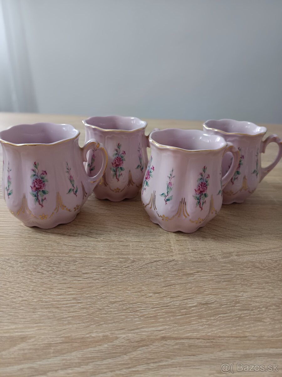Ružový porcelán