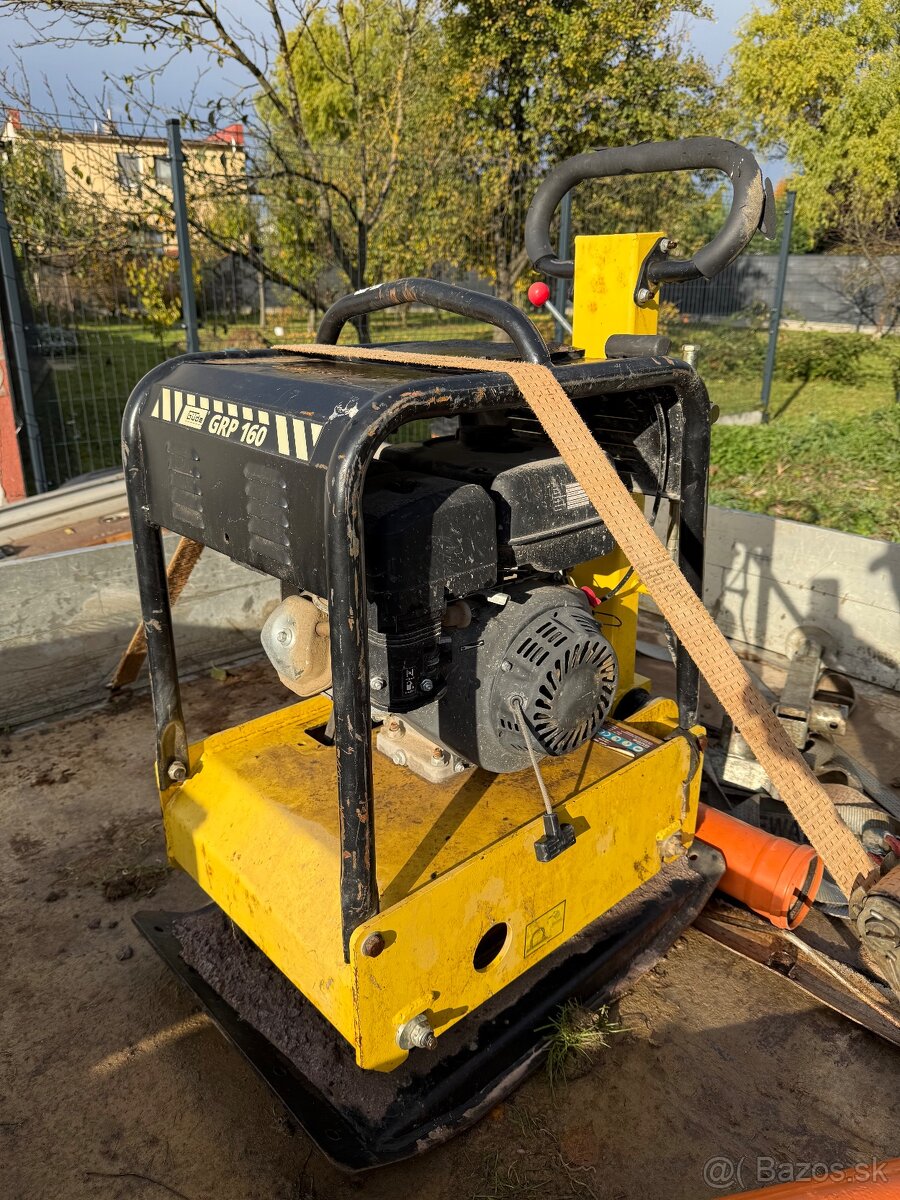 180kg reverzná vibračná doska Gude GRP 160