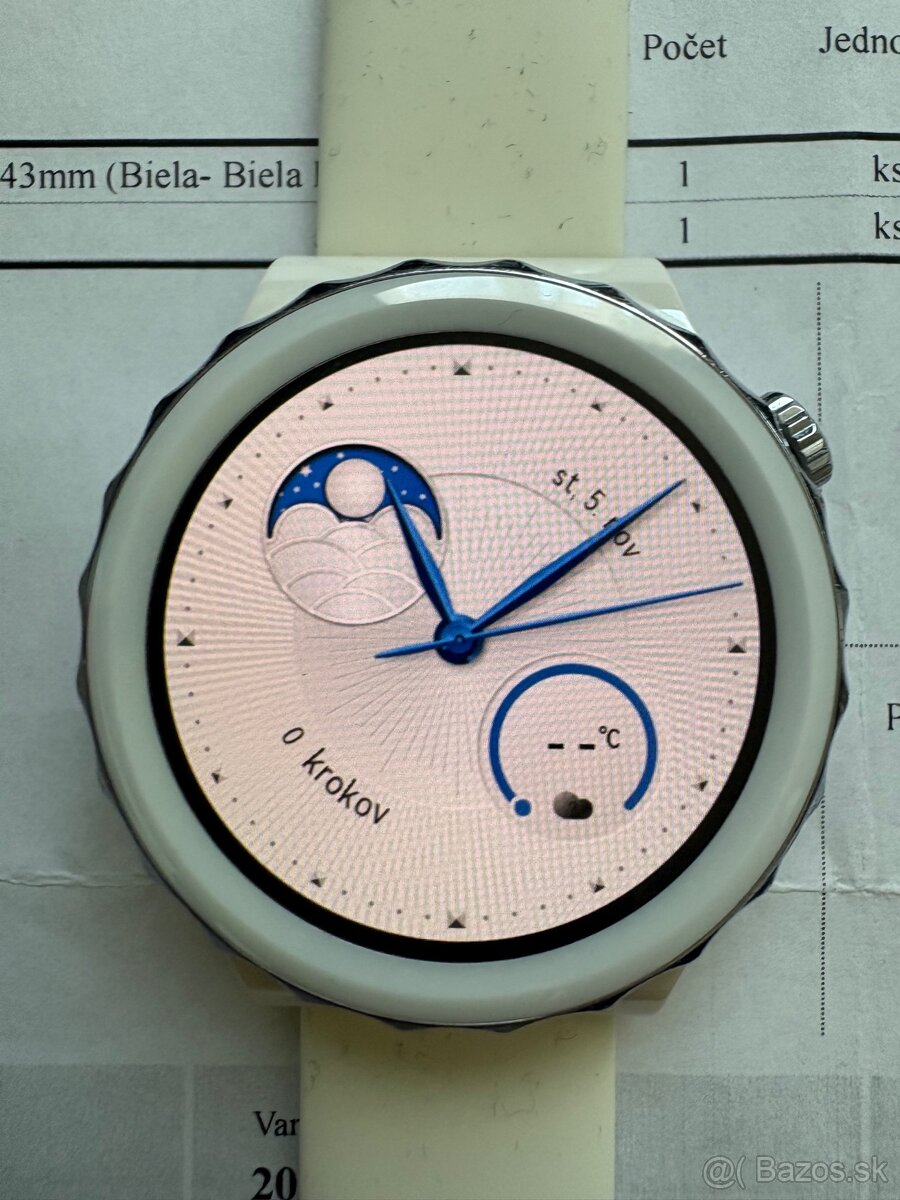 HUAWEI gt3 pro Watch - biele