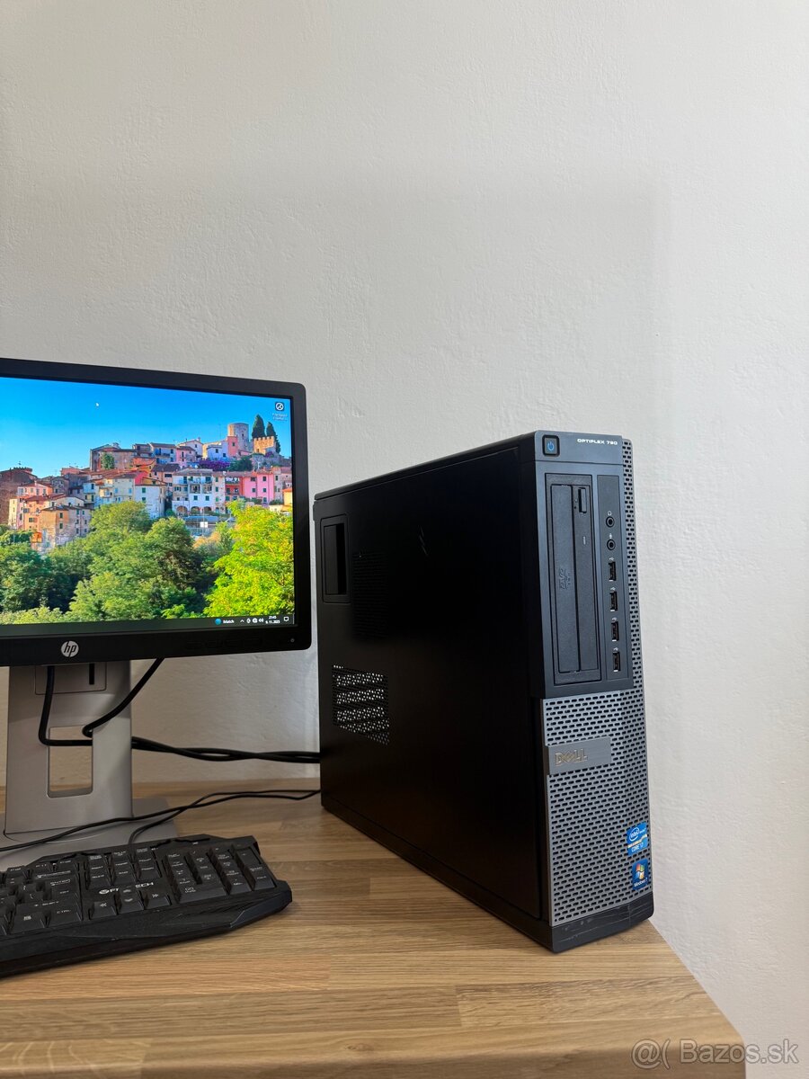 Pc zostava optiplex 790, i7, ssd, Win 10, monitor