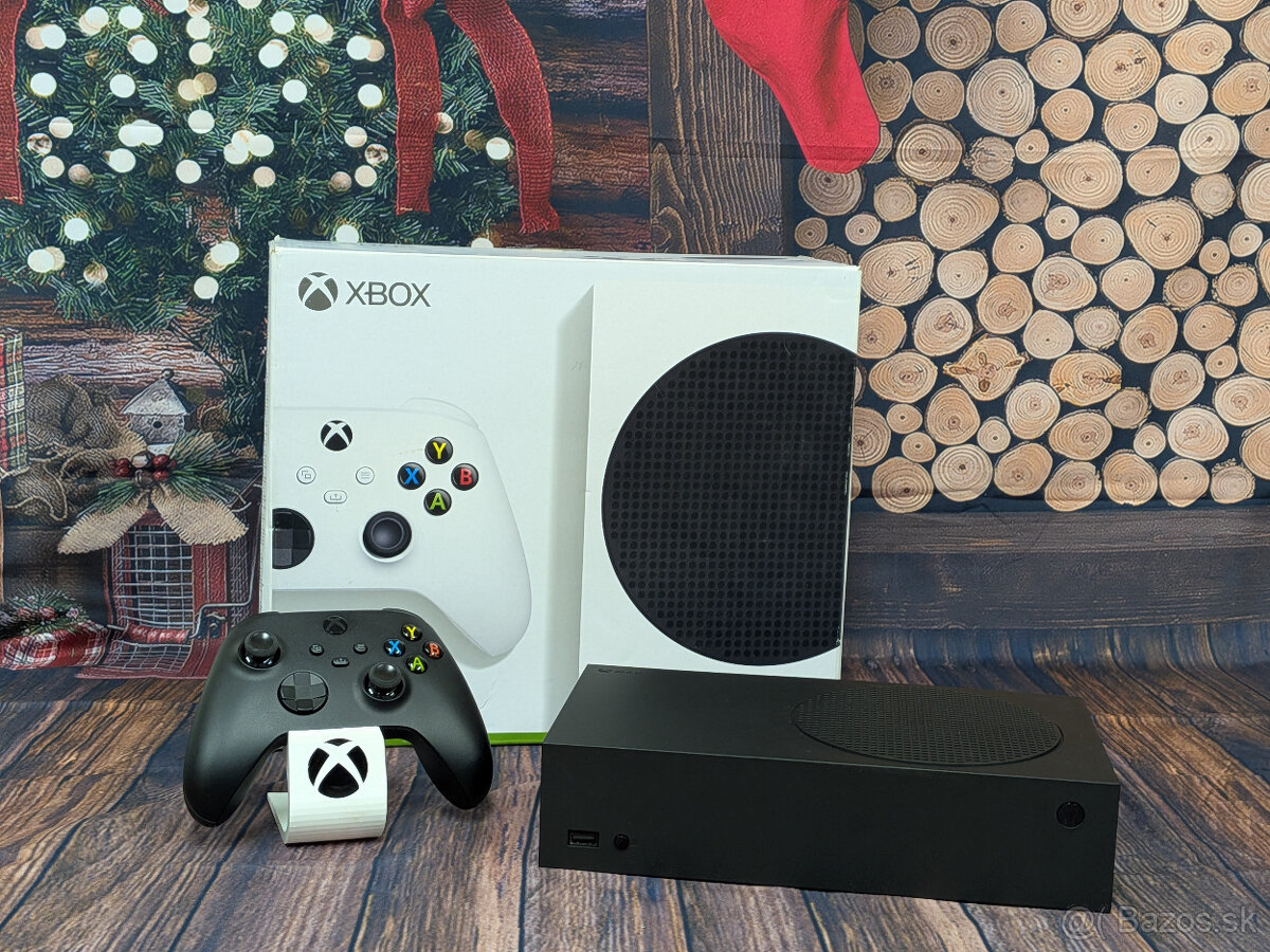 Xbox Series S 512GB v čiernej farbe, 1 ovládač