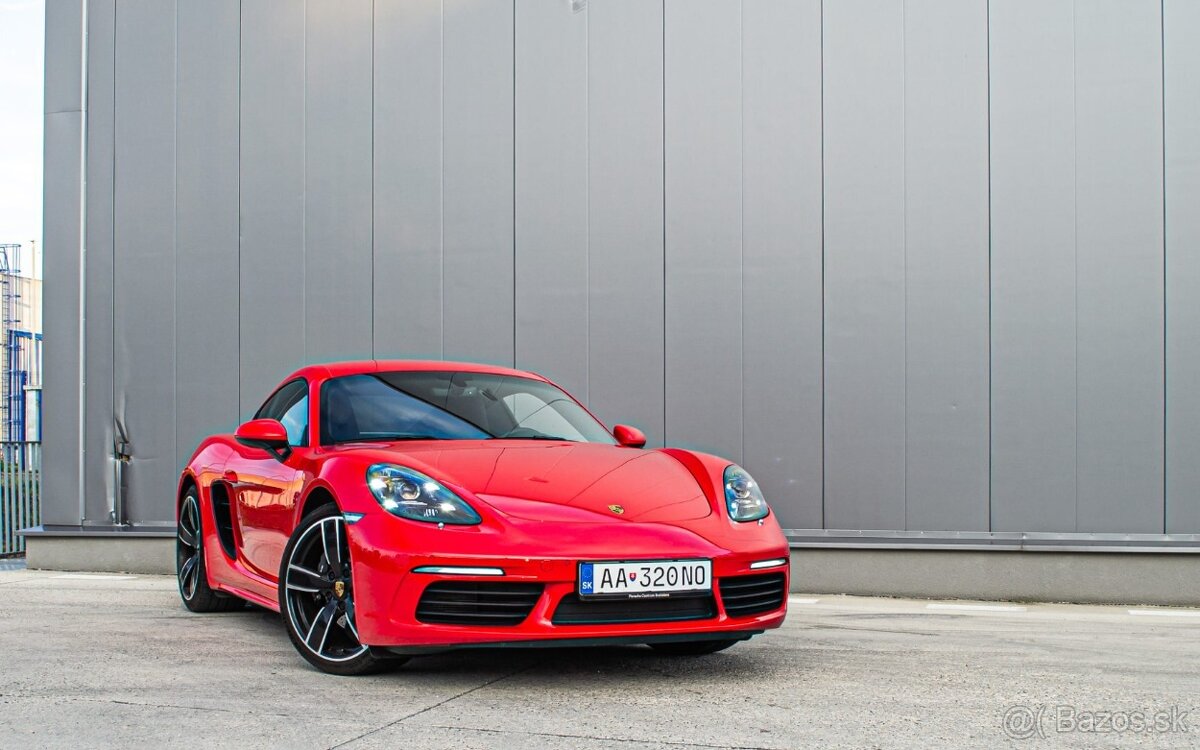 Porsche Cayman 718 220kW M6 (SK pôvod)