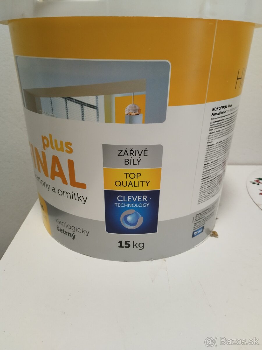 Predám jemnú stierku na sadrokartón, omietky