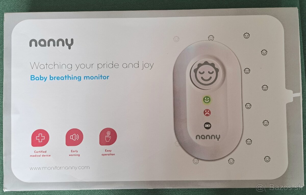 Monitor dychu Nanny BM-02 na predaj