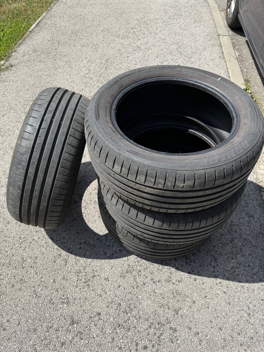 predám pneumatiky Dunlop 205/55 R16 aktuálne do zmazania
