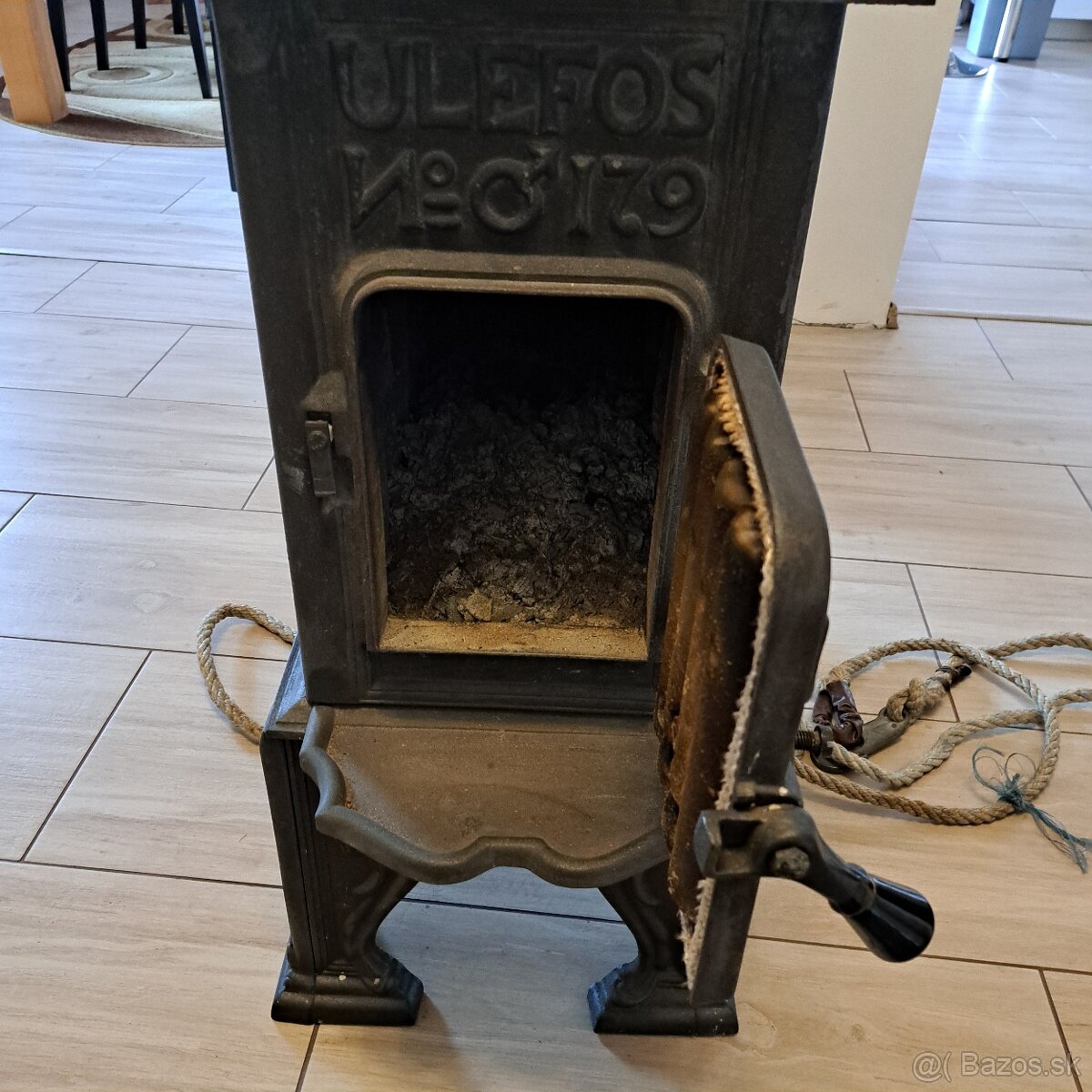 Predám liatinový pec Zn. Jotul