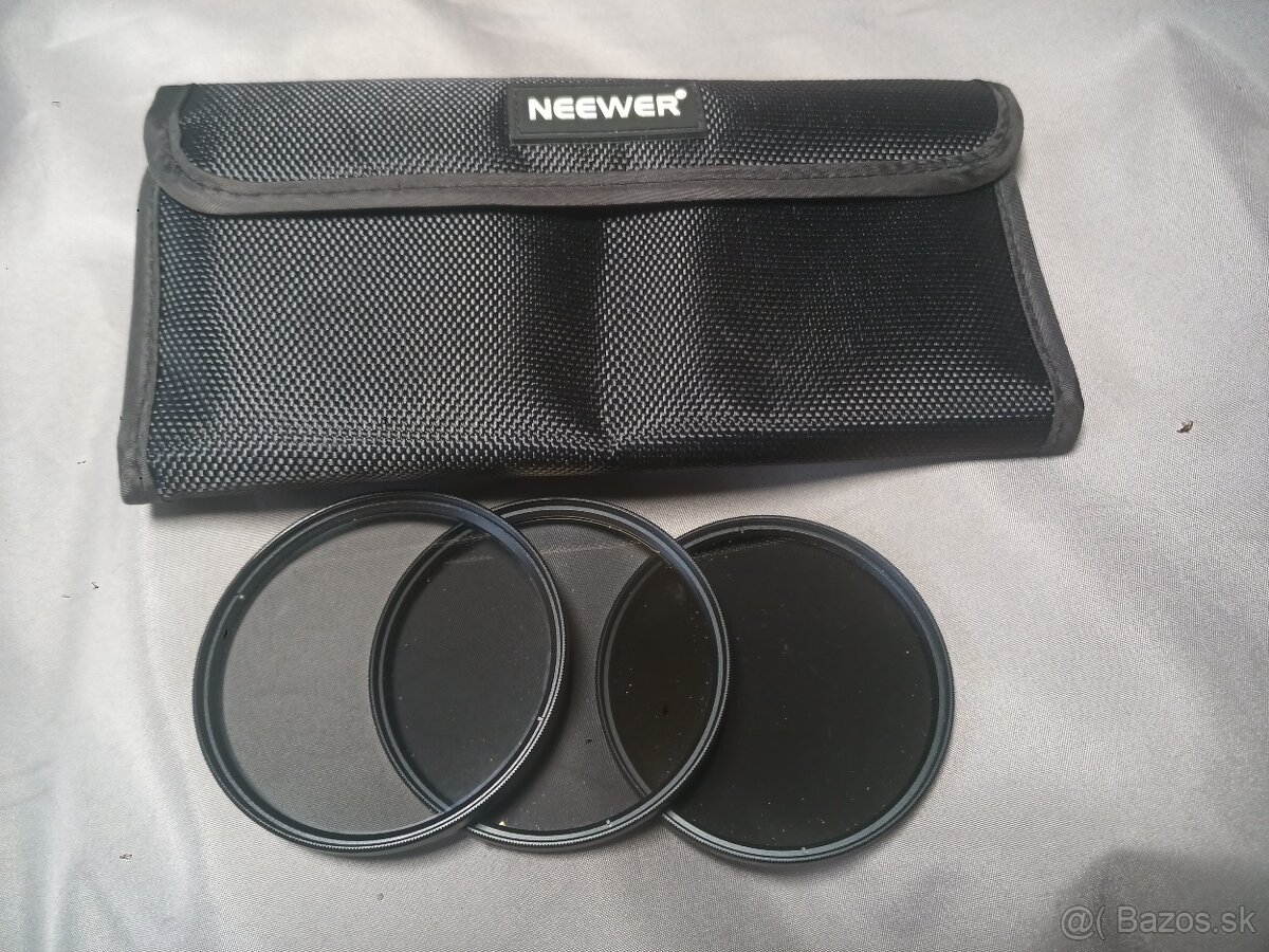 Neewer filter set 72mm - ND2, ND4, ND8