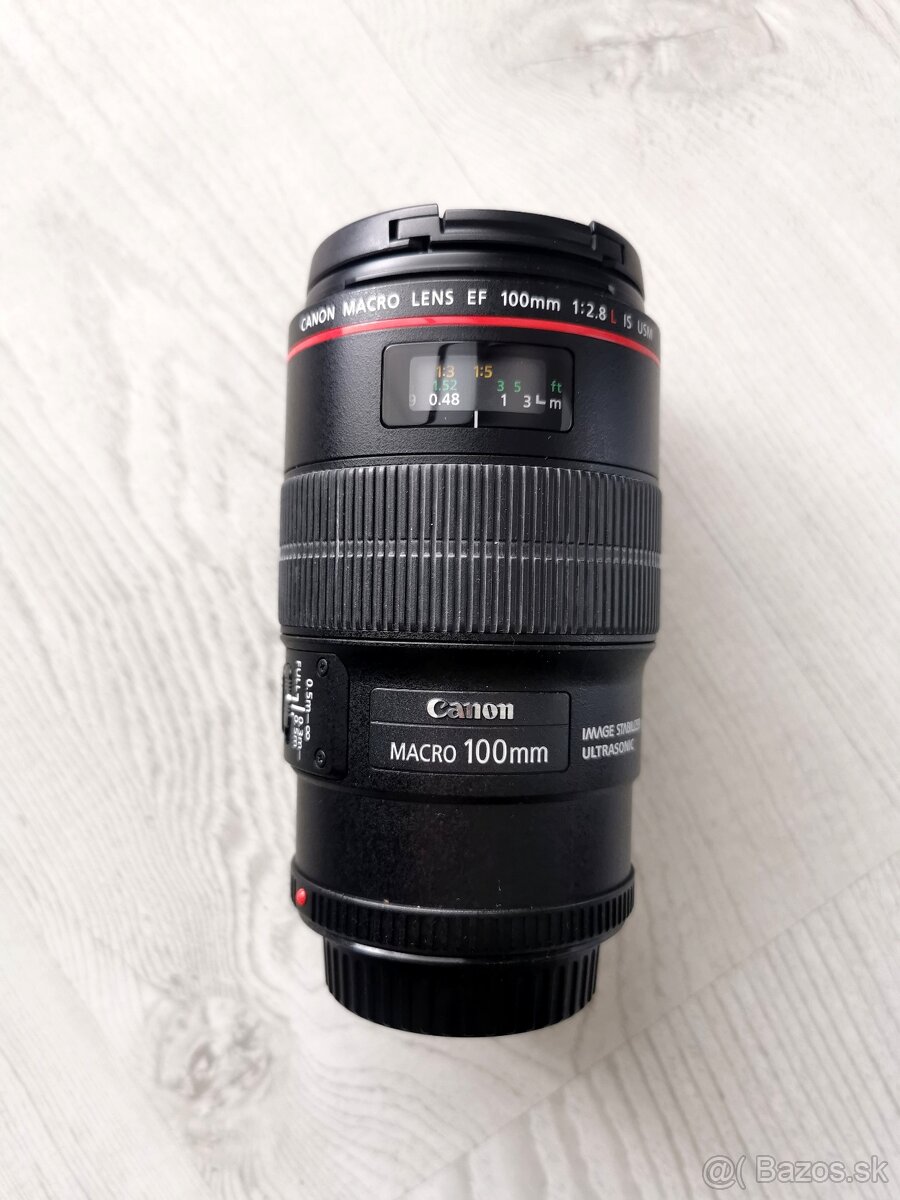 Canon EF 100mm f/2.8L Macro IS USM Lens