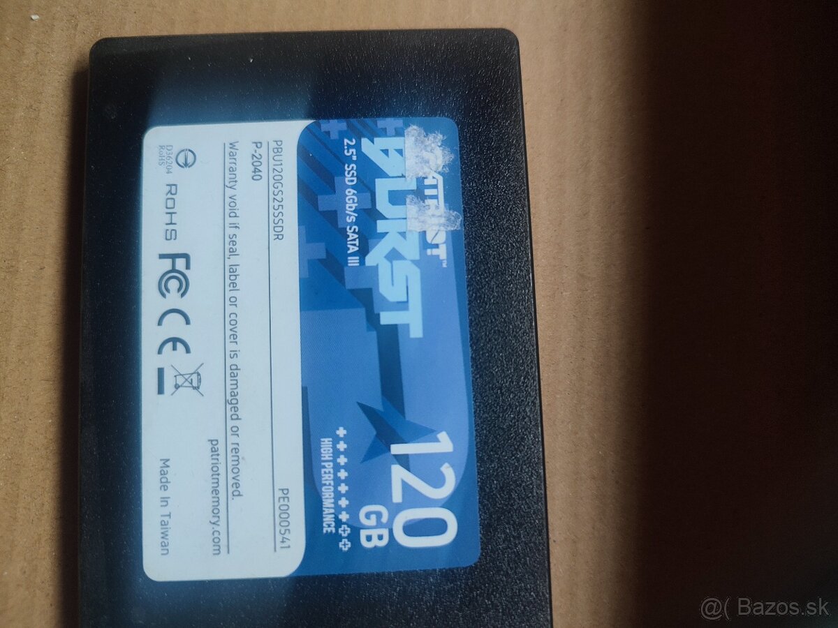 Ssd patriot burst