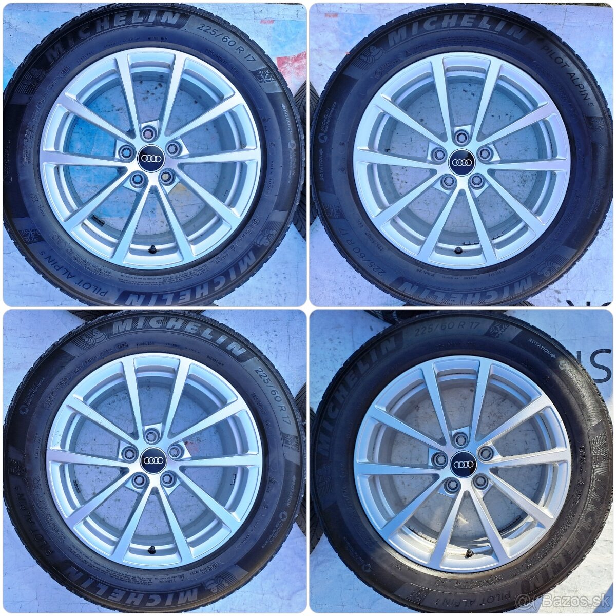 5x112 Originál 4K0 601 025 8Z8 Audi A6 C8 2021 225 60 R17