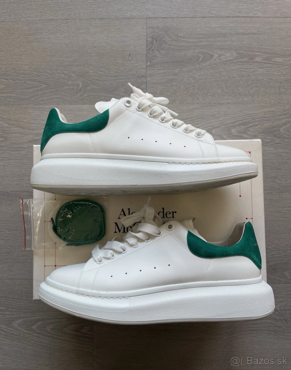 Alexander McQueen Oversized White Green