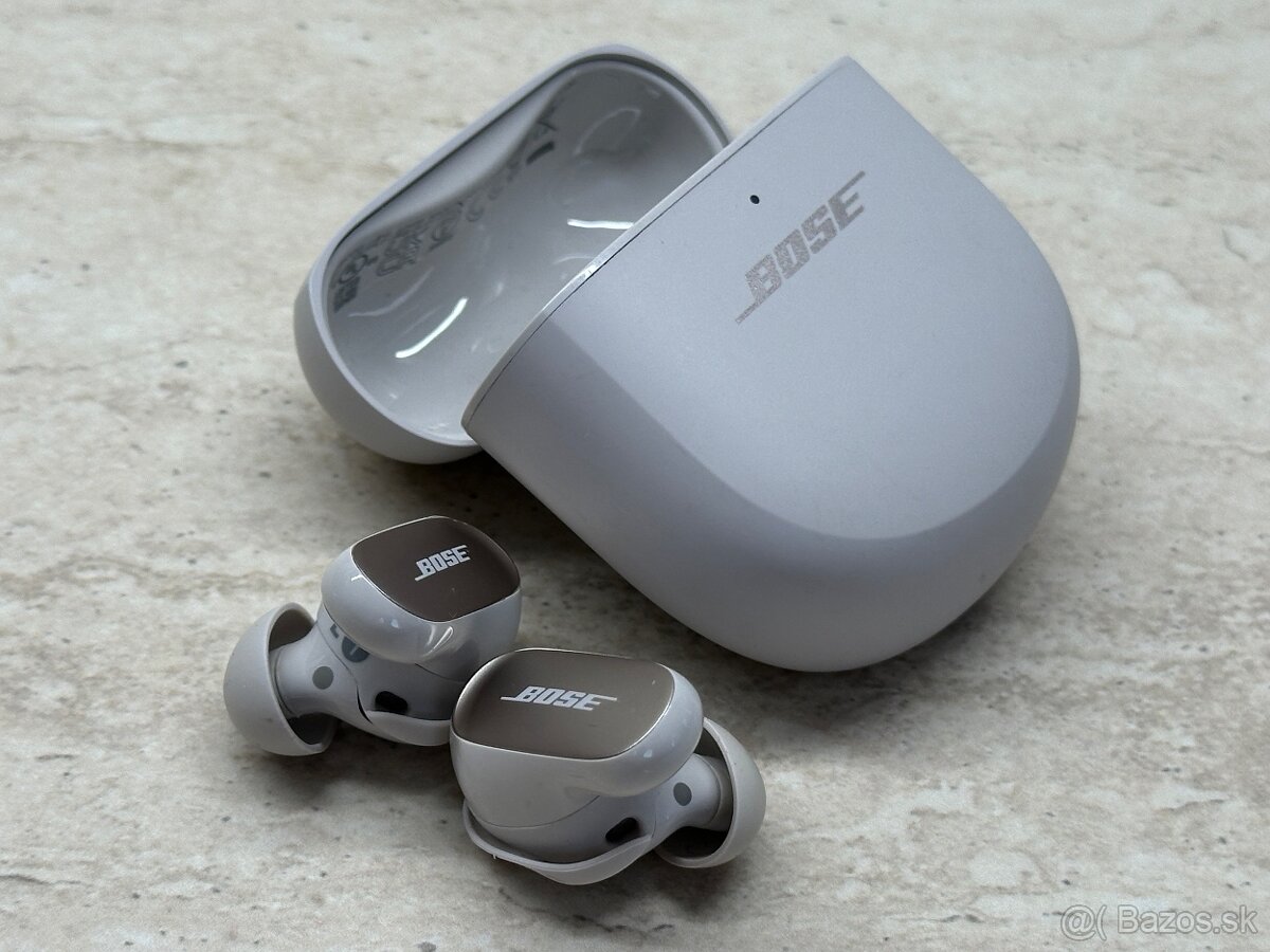 Bose QuietComfort Ultra Earbuds Silver