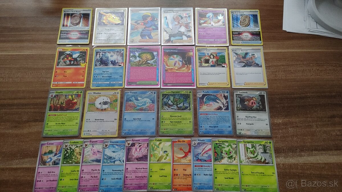 Predám original Pokemon karty