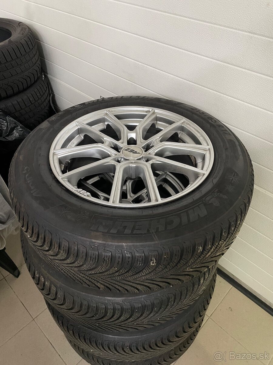 Zimná sada 5x112 R17 215/65 R17