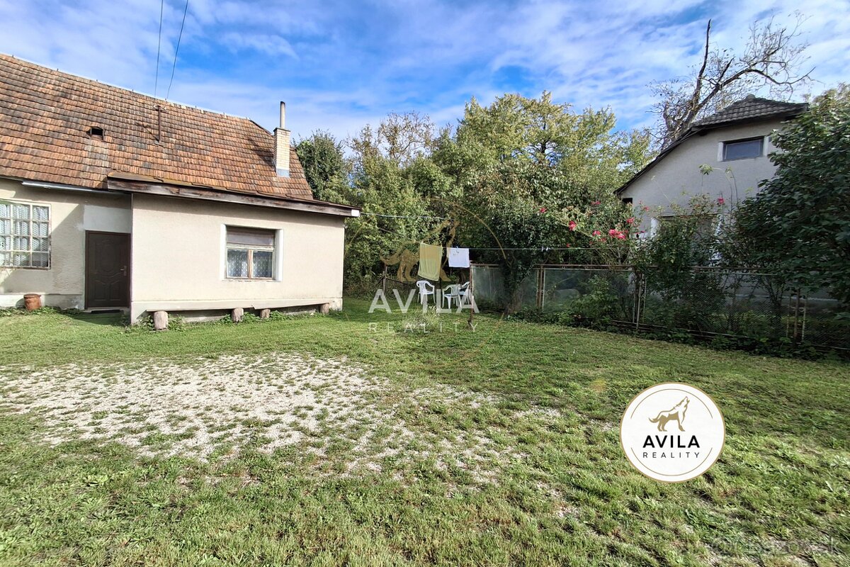 Predaj chalupy s pozemkom 1616m2 v obci Prašník – časť Grnča