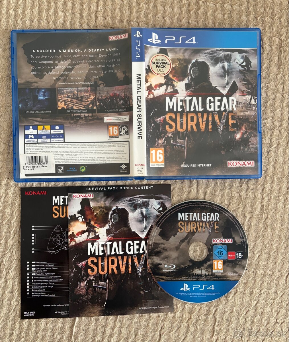 Metal gear survive ps4