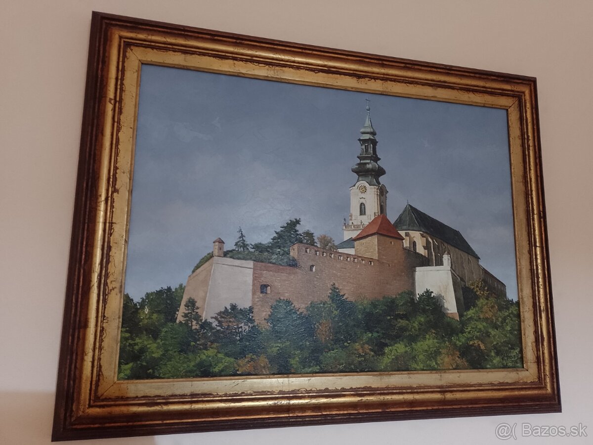 Obraz Nitriansky hrad