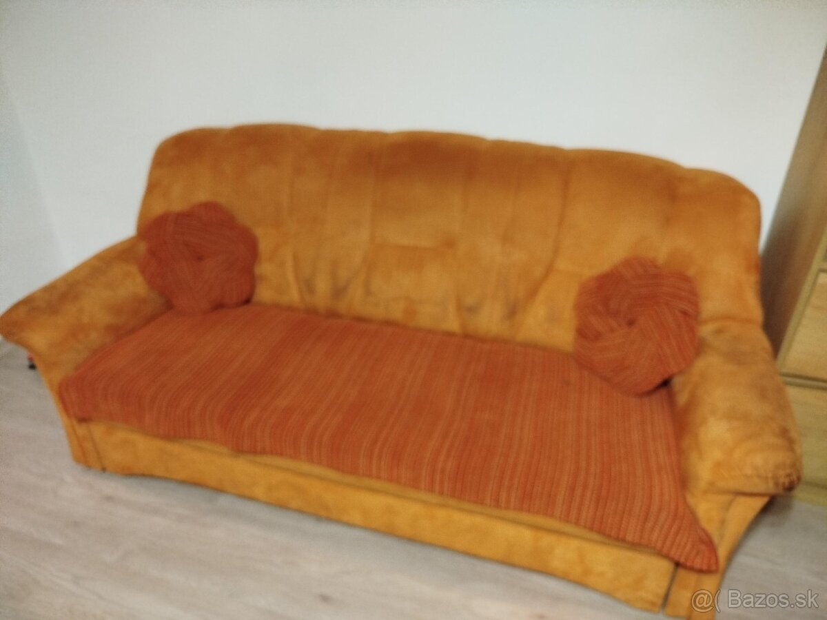 roztahovaci gauc s 2 kreslami