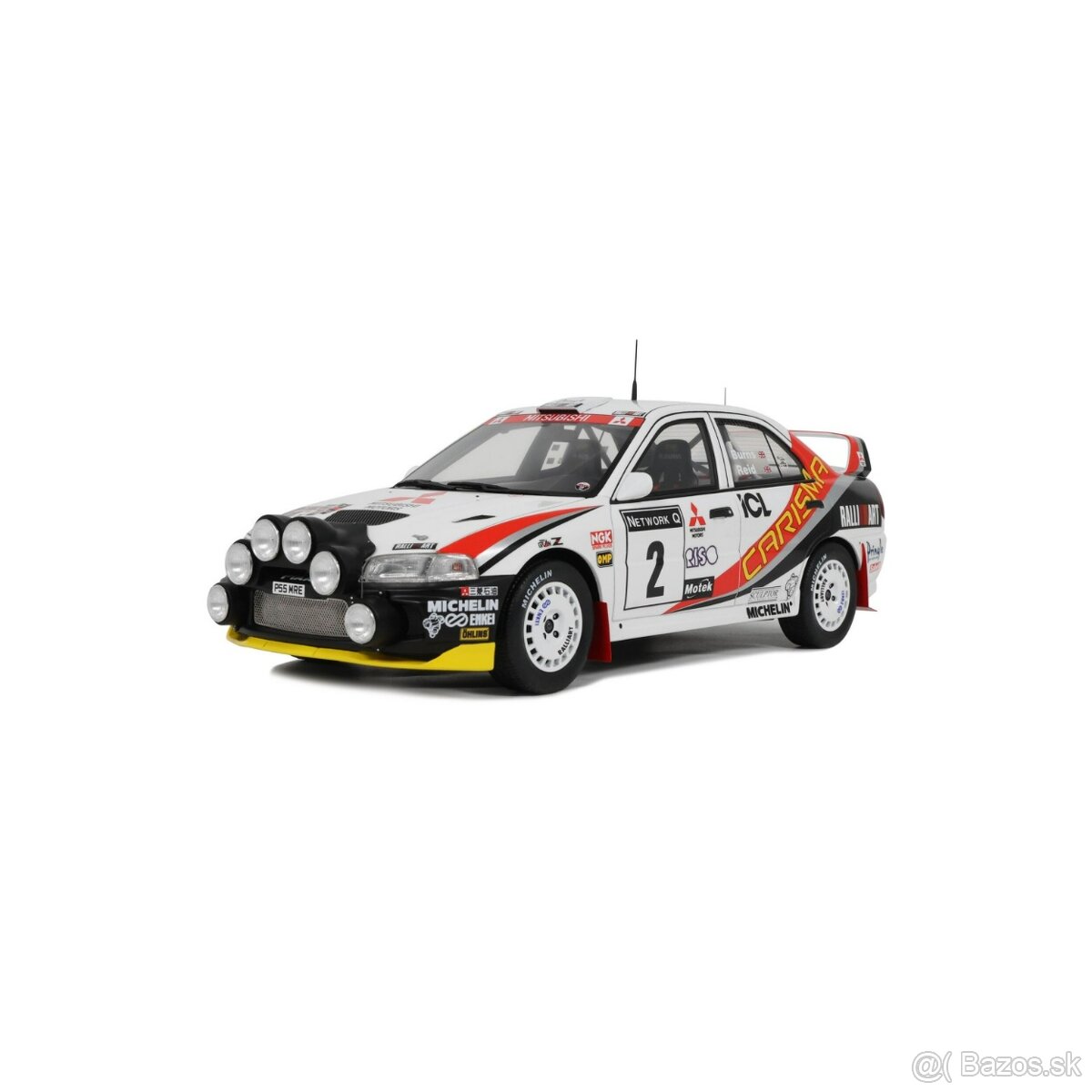 1:18 OTTO Mitsubishi Carisma GT Gr.A RAC RALLY 1997