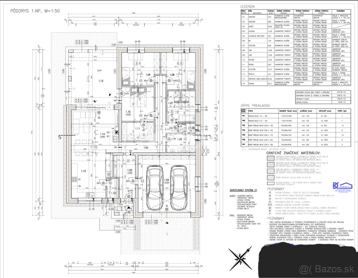 TOP Ponúkam NA PREDAJ 4 izbovú NOVOSTAVBU s DVOJGARÁŽOU BAJČ