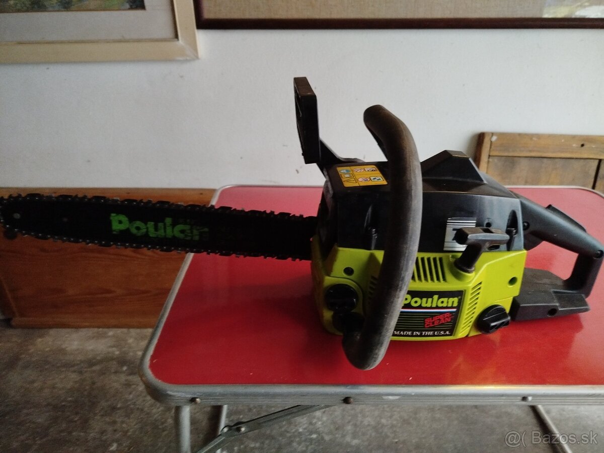 Benzínová motorová píla POULAN