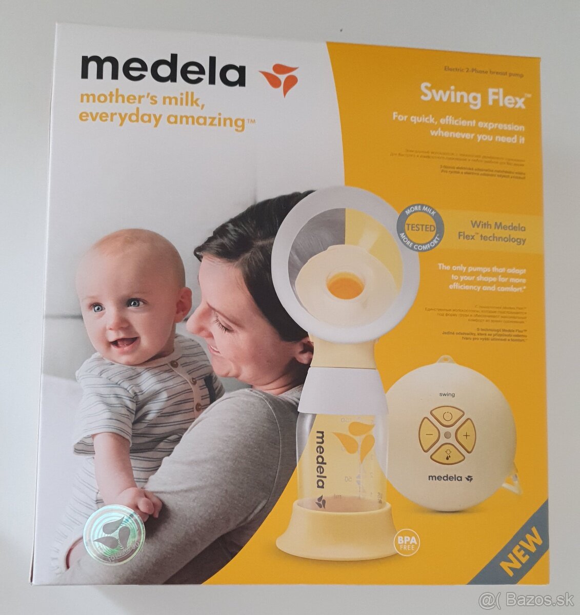 Medela Swing flex - elektrická odsávačka