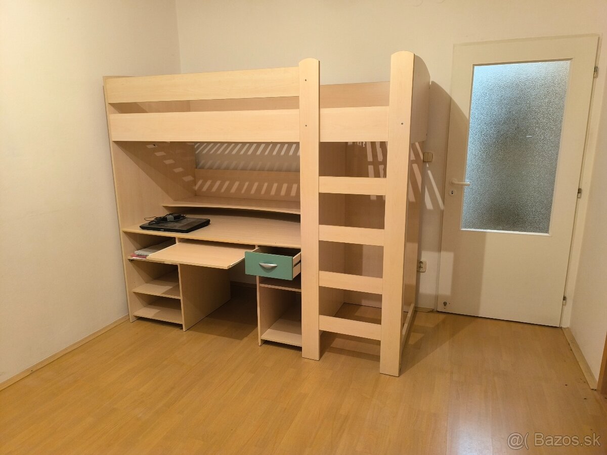 Detská posteľ 2 v 1