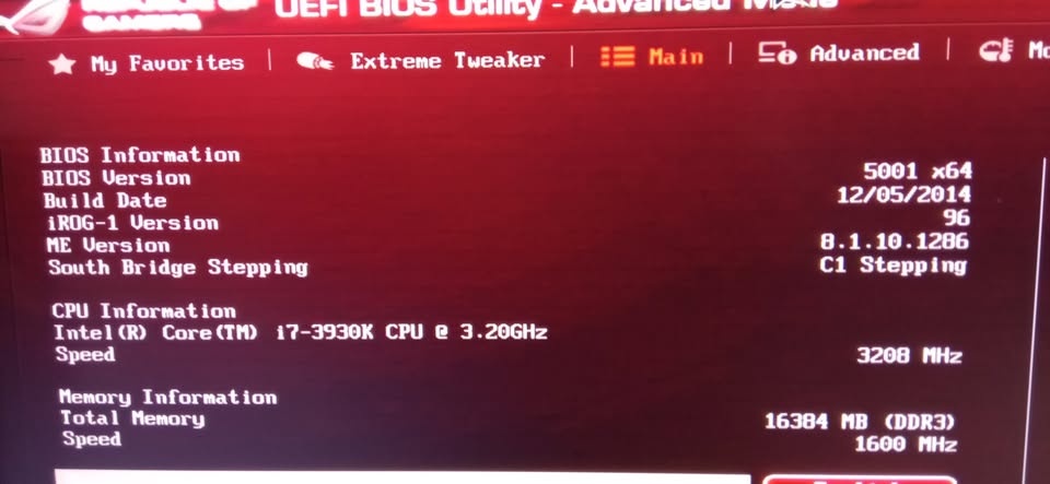 ASUS Rampage IV Formula+i7 3930K+16Gb Ram LGA 2011 x79