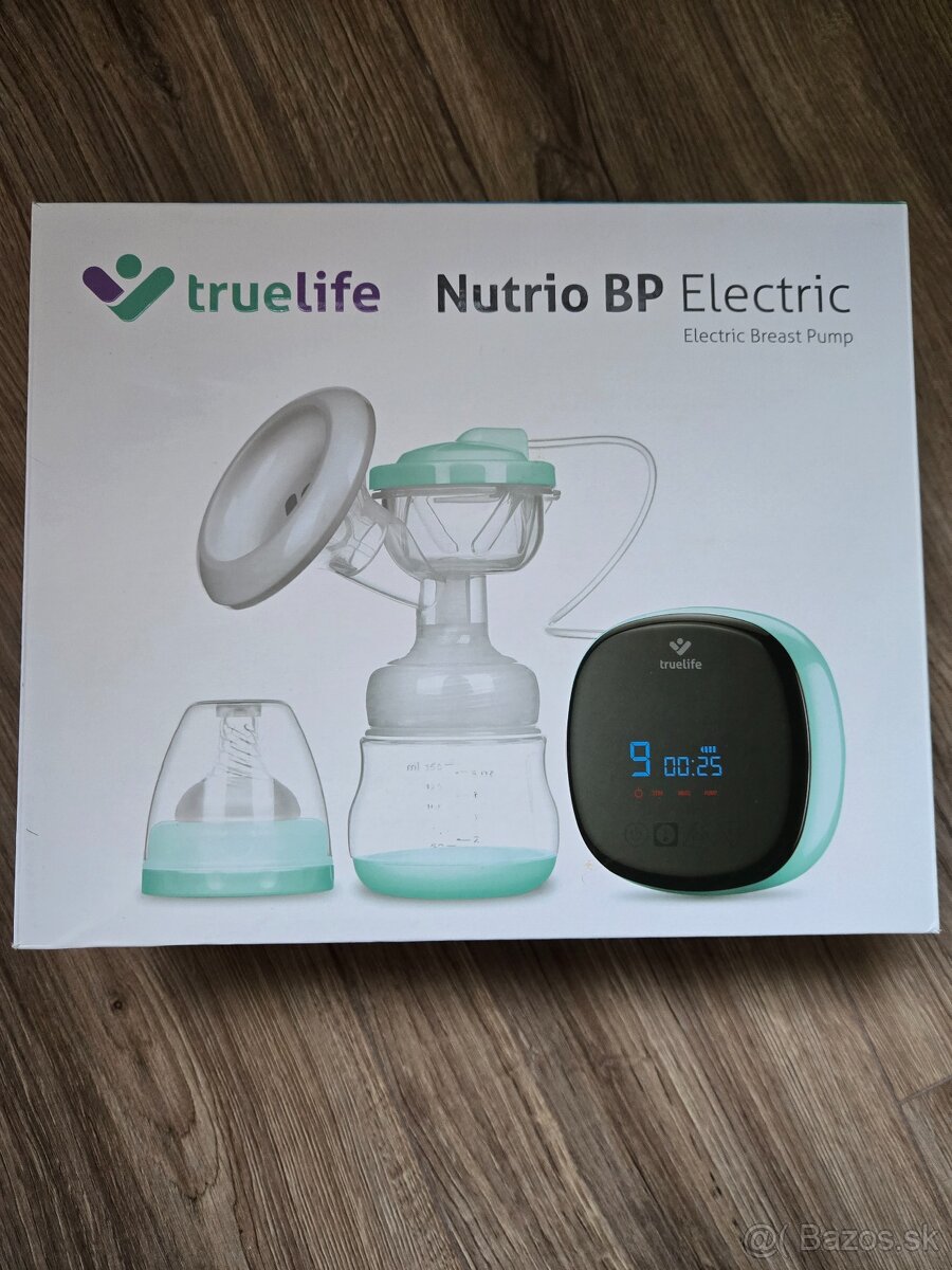 Elektrická odsávačka mlieka + podprsenka na odsávanie