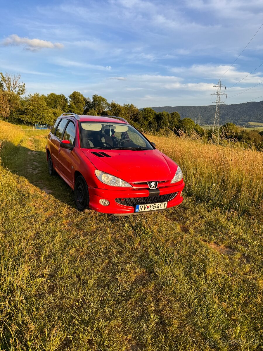 Predám Peugeot 206 sw 1.4 HDI 50kw 2005