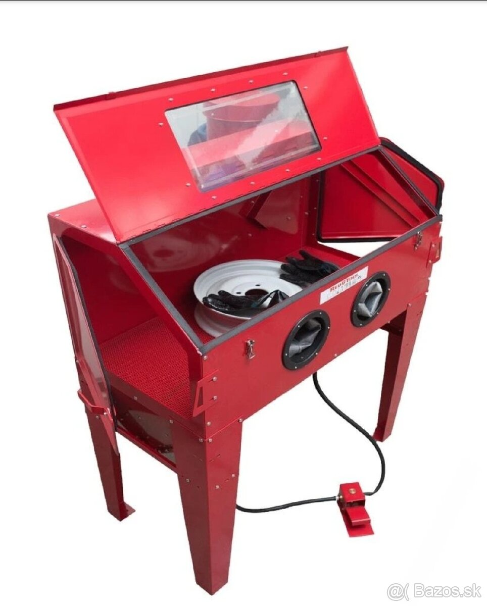 Pieskovací box (pieskovačka) - používaný