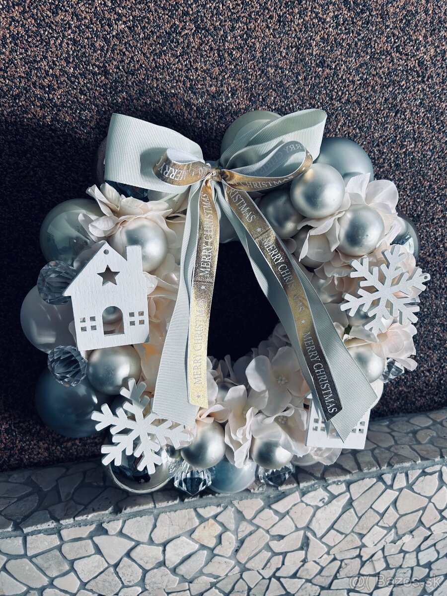 Vianočné vence na dvere 3.